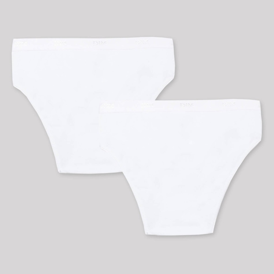 DIM girl | Set of 2 Organic Cotton Girl Panties | Good for the planet