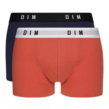 Set van 2 katoenen stretch boxers voor herenDim Originals" (Herenboxershorts) Dim chez FrenchMarket