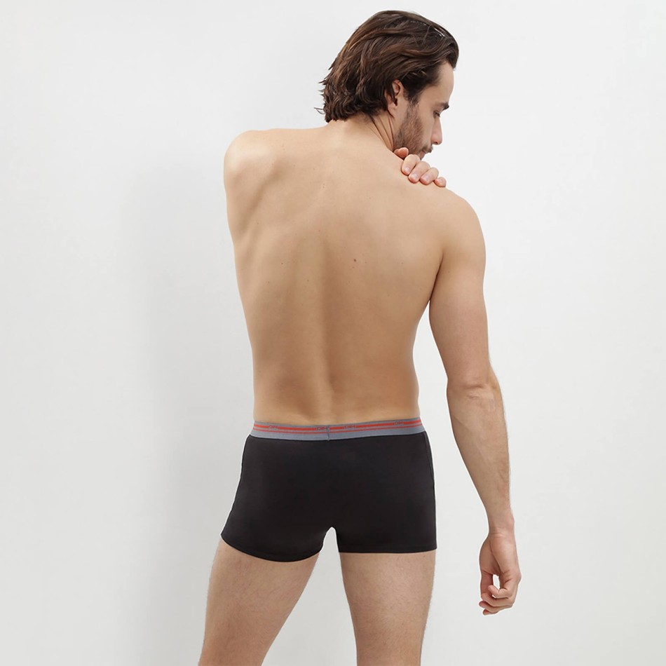 Set van 3 klassieke kleuren katoenen boxers voor mannen (Herenboxershorts) Dim chez FrenchMarket