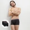 Juego de 3 bóxers de algodón de colores clásicos para hombre (Calzoncillos para hombre) Dim chez FrenchMarket