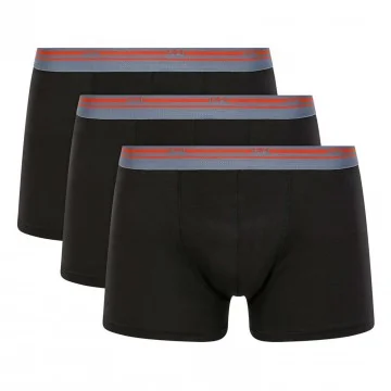 Set van 3 klassieke kleuren katoenen boxers voor mannen (Herenboxershorts) Dim chez FrenchMarket
