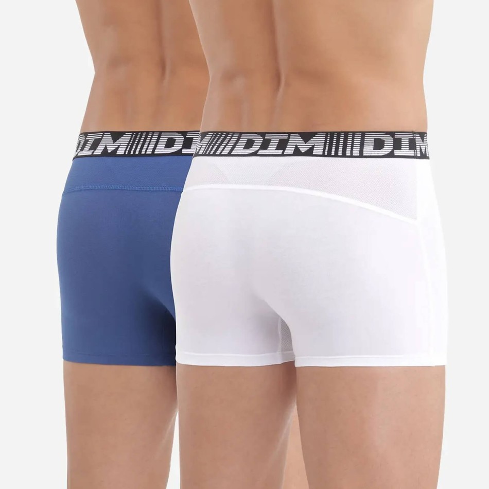 Lot de 2 Boxers Homme Coton 3D Flex Air (Boxers) Dim chez FrenchMarket