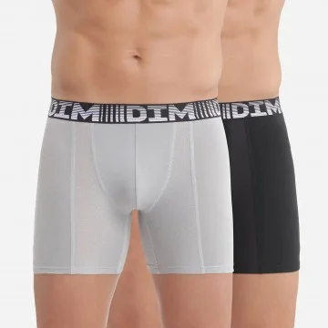 2er-Pack Lange Boxershorts für Männer 3D Flex Air (Boxershorts für Männer) Dim auf FrenchMarket