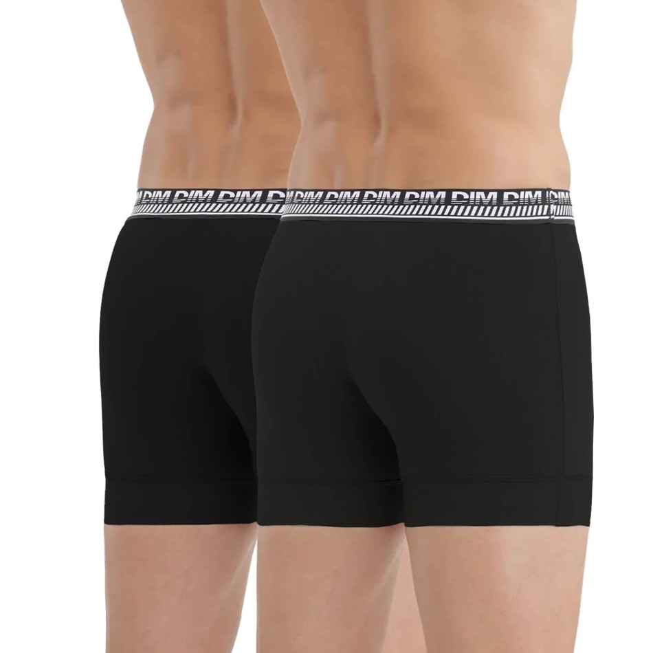 Lot de 2 Boxers Homme Coton "Stay & Fit" (Lot boxers Homme) Dim chez FrenchMarket