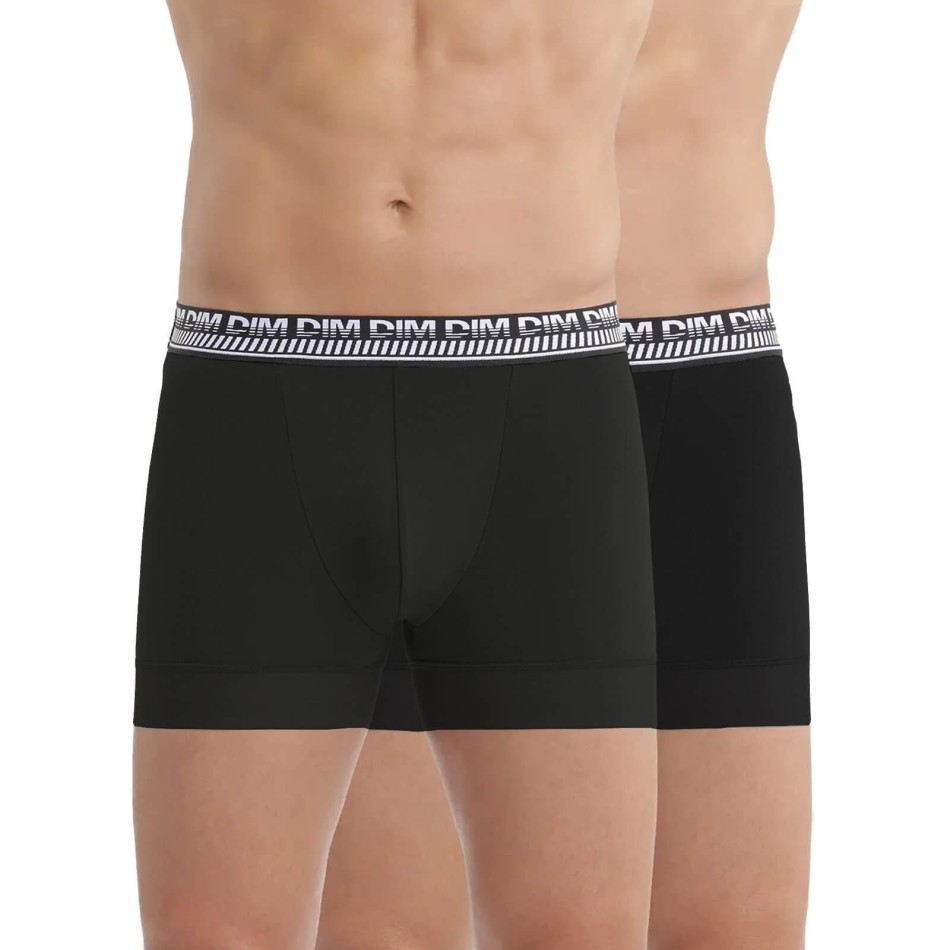 Lot de 2 Boxers Homme Coton "Stay & Fit" (Lot boxers Homme) Dim chez FrenchMarket