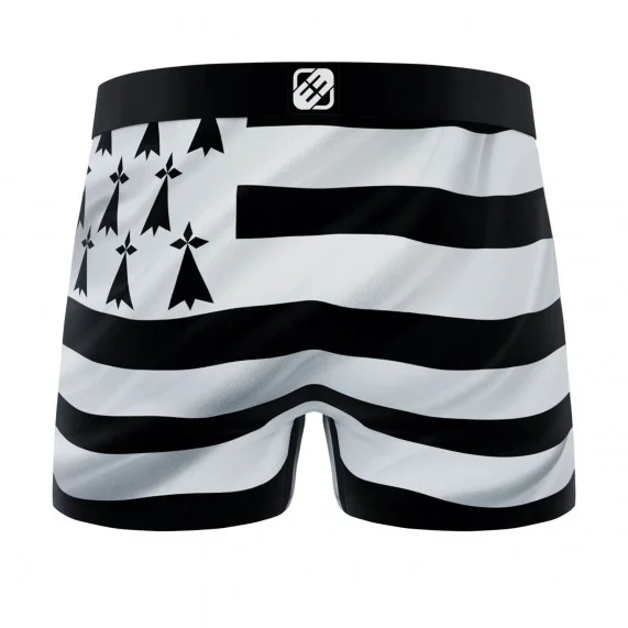 Heren Microfiber Boxer "La Bretagne (Herenboxershorts) Freegun chez FrenchMarket