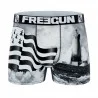 Heren Microfiber Boxer "La Bretagne (Herenboxershorts) Freegun chez FrenchMarket