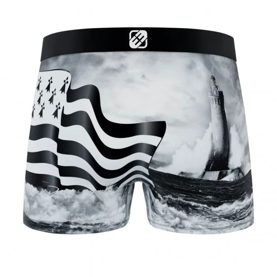 Boxer de microfibra para hombre "La Bretagne (Calzoncillos para hombre) Freegun chez FrenchMarket