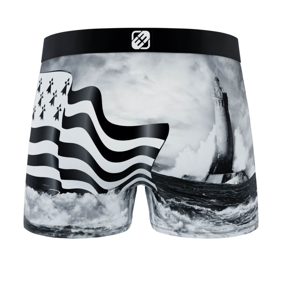 Boxer da uomo in microfibra "La Bretagne (Boxer da uomo) Freegun chez FrenchMarket