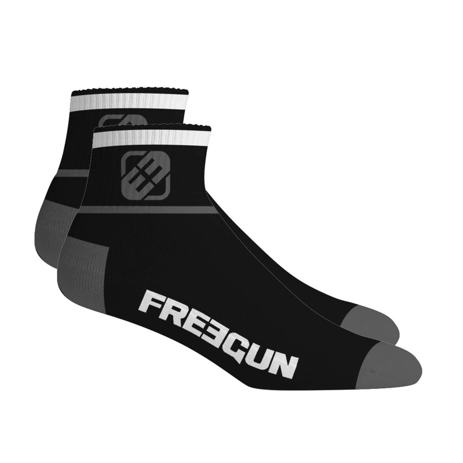 Paquete de 6 pares de calcetines de cuarto de hora (Calcetines deportivos) Freegun chez FrenchMarket