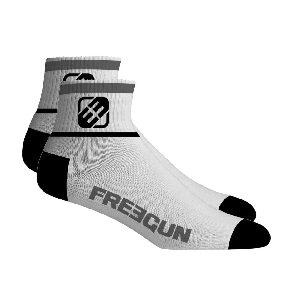 Paquete de 6 pares de calcetines de cuarto de hora (Calcetines deportivos) Freegun chez FrenchMarket