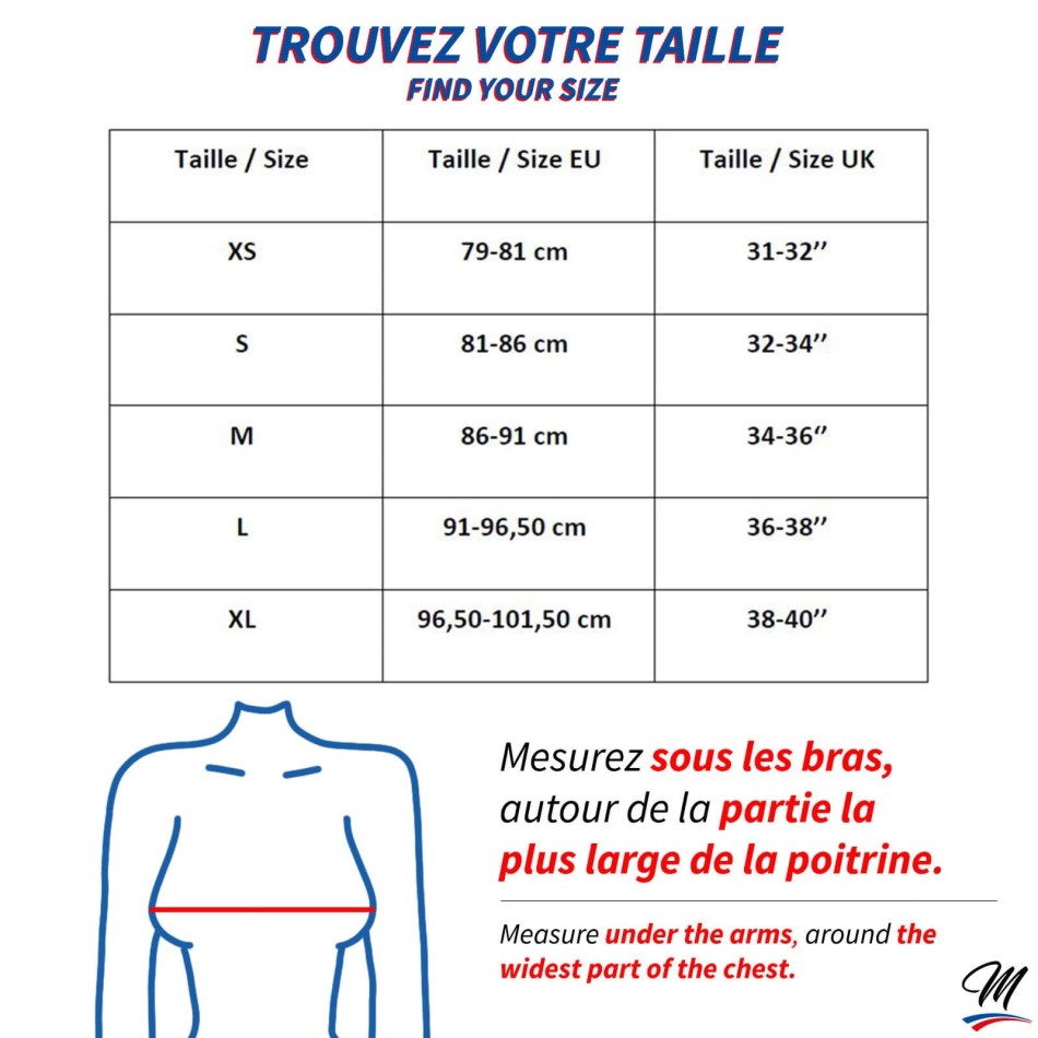 Brassière FILA Coton Femme Rayure Rouge