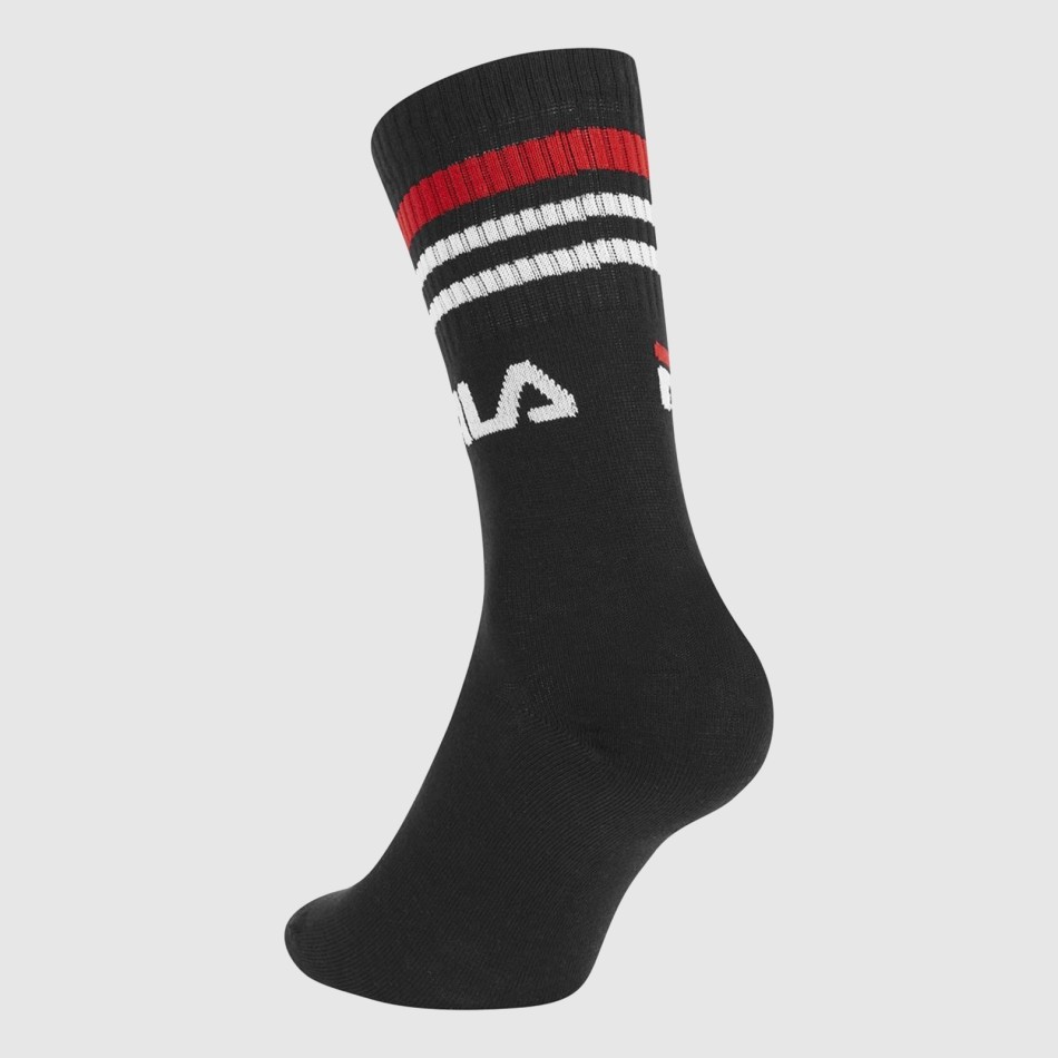 Lot de 6 paires de chaussettes de Sport Crew Stripe (Chaussettes de sport) Fila chez FrenchMarket