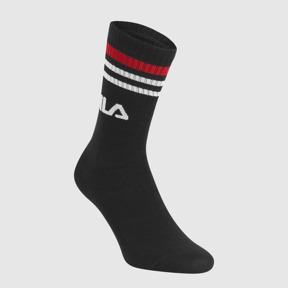 Lot de 6 paires de chaussettes de Sport Crew Stripe (Chaussettes de sport) Fila chez FrenchMarket