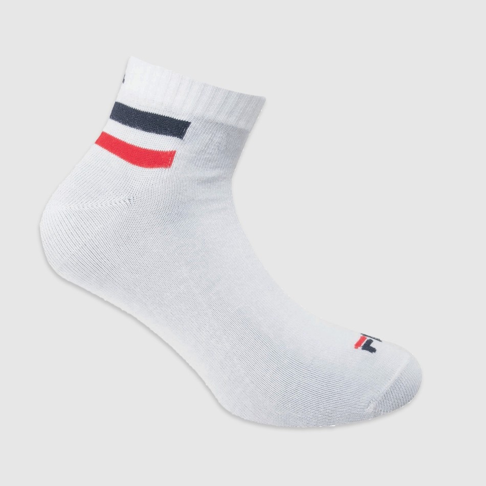 Set of 3 Pairs of Cotton Quarter Socks "Colors (Sports socks) Fila on FrenchMarket