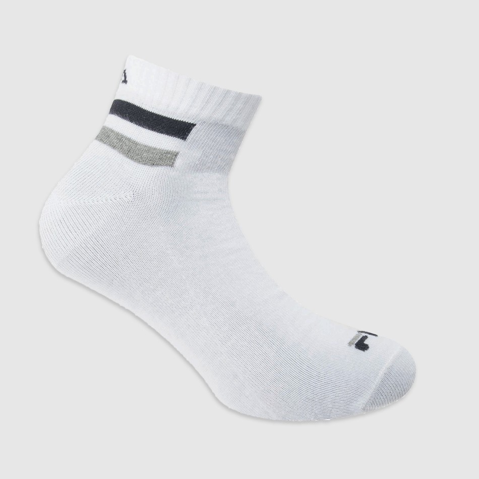 Set of 3 Pairs of Cotton Quarter Socks "Colors (Sports socks) Fila on FrenchMarket