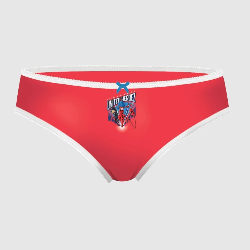 MIRACULOUS underkläder | Set med 6 trosor för flickor 100 % bomull