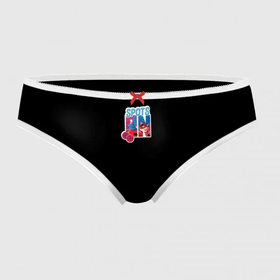 Miraculous 100% Cotton Girl's Briefs 6 Pack (Mutandine) French Market chez FrenchMarket
