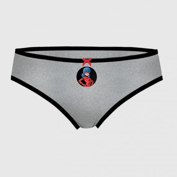 Miraculous 100% Cotton Girl's Briefs 6 Pack (Mutandine) French Market chez FrenchMarket