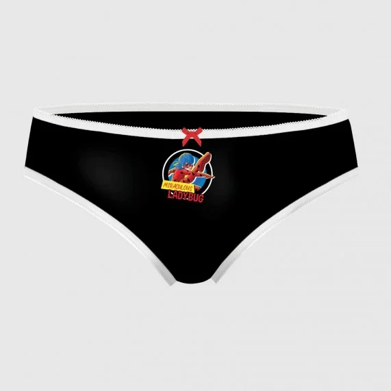 Miraculous 100% Cotton Girl's Panties 6 Pack (Panties) French Market on FrenchMarket