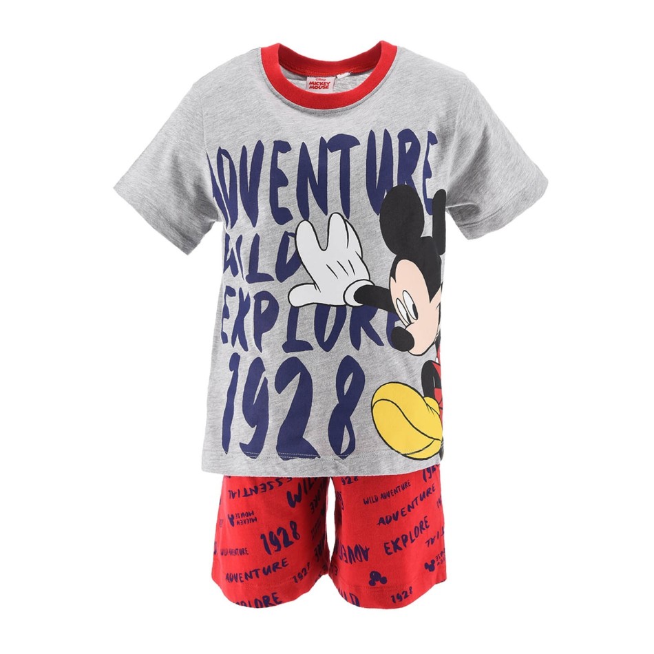 DISNEY Pyjamas för pojkar MICKEY "Äventyrsutforskare"