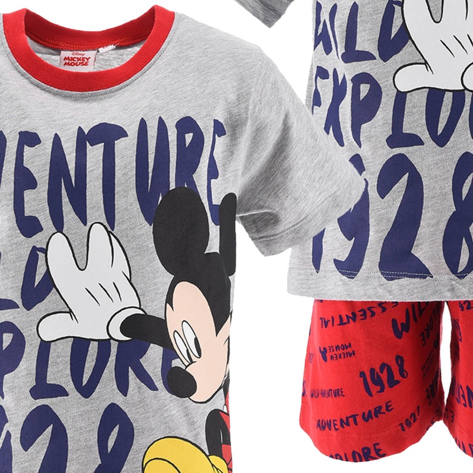 DISNEY Pyjamas för pojkar MICKEY "Äventyrsutforskare"