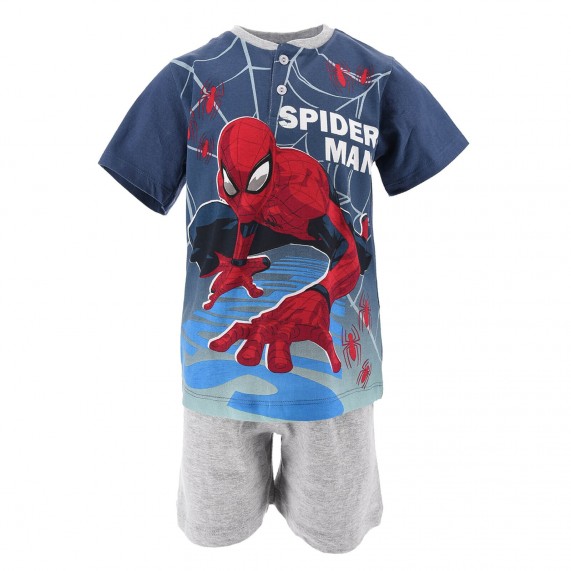 Bambini Spiderman Pigiama Supereroe Biancheria da Notte Pigiameria 