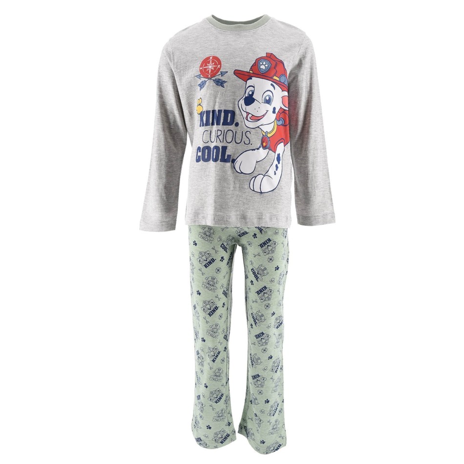 La Pat'Patrouille - Boy's Long Pyjama Set Organic Cotton (Boy's Pyjama Sets) French Market on FrenchMarket