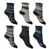 6 Pairs of Batman Boy Socks (Fantasies) French Market on FrenchMarket