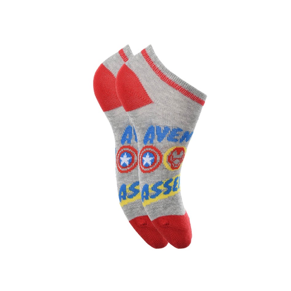 Lot de 6 Paires de Socquettes Garçon MARVEL Avengers (Fantaisies) French Market chez FrenchMarket