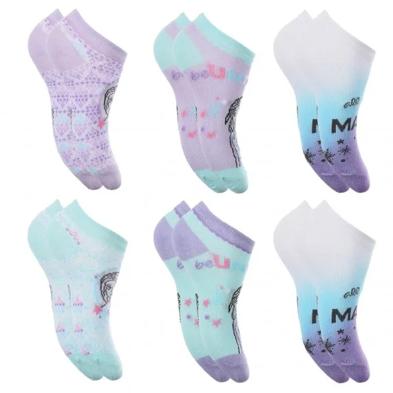 6 paar Frozen Girl Socks (Sokken) French Market chez FrenchMarket