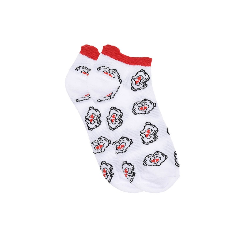 Official Disney Mickey & Minnie Mouse Licensed Boys Girls Crew Socks Set 3-Pack 70% Cotton Sizes from 6 Child