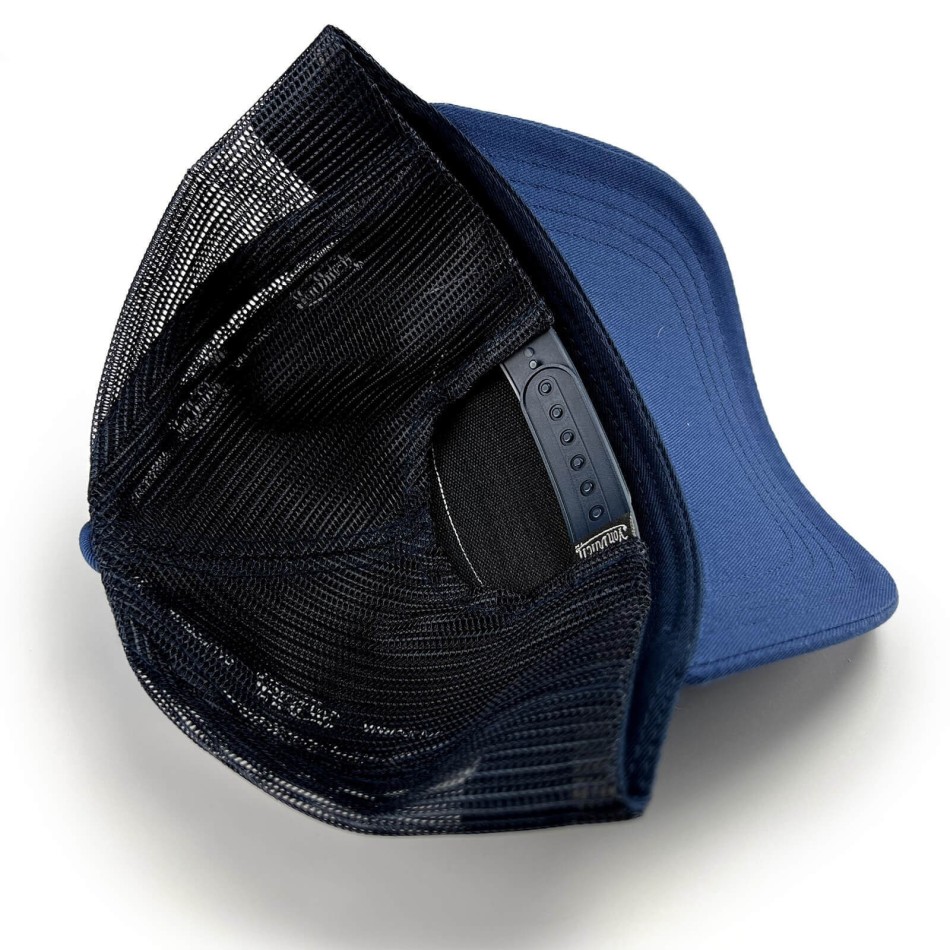 Von Dutch Casquette Homme Classic Trucker Colors Jaune Orangé/Bleu