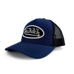 Marineblau und Schwarz