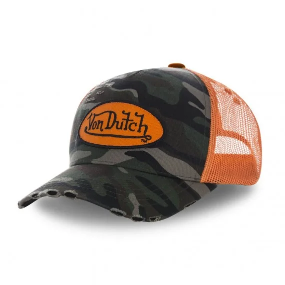 Camouflage Trucker Cap (Caps) Von Dutch on FrenchMarket