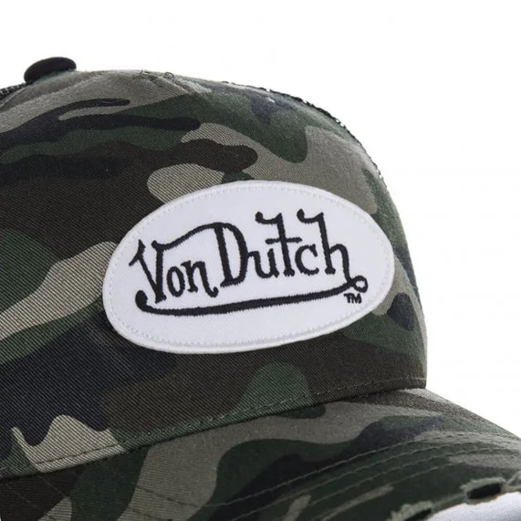 Camouflage Trucker Cap (Caps) Von Dutch on FrenchMarket