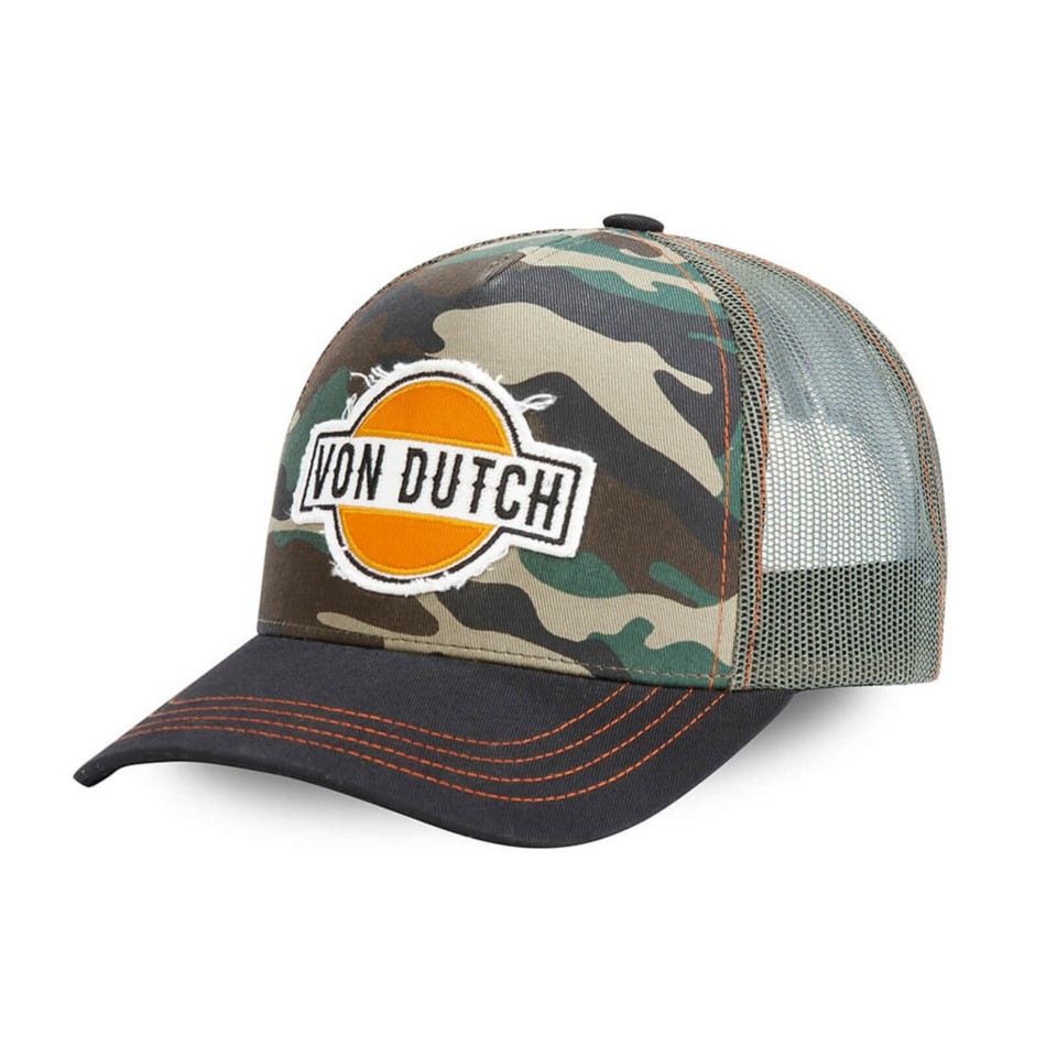 Camouflage Trucker Cap (Caps) Von Dutch on FrenchMarket