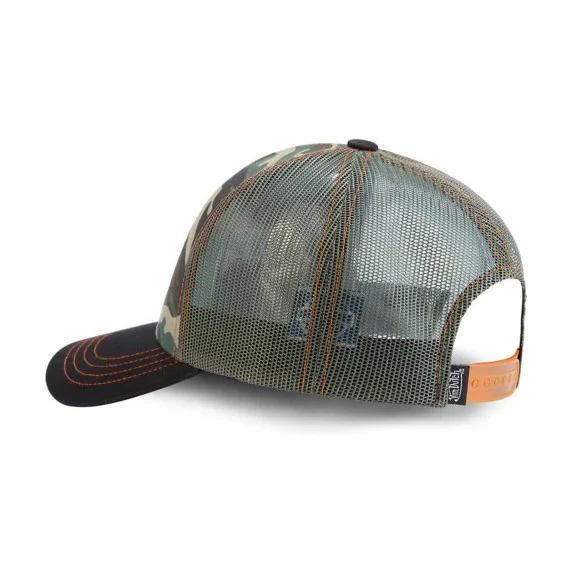 Von Dutch Casquette Style Trucker Camouflage Noir (Cappellino) Von Dutch chez FrenchMarket