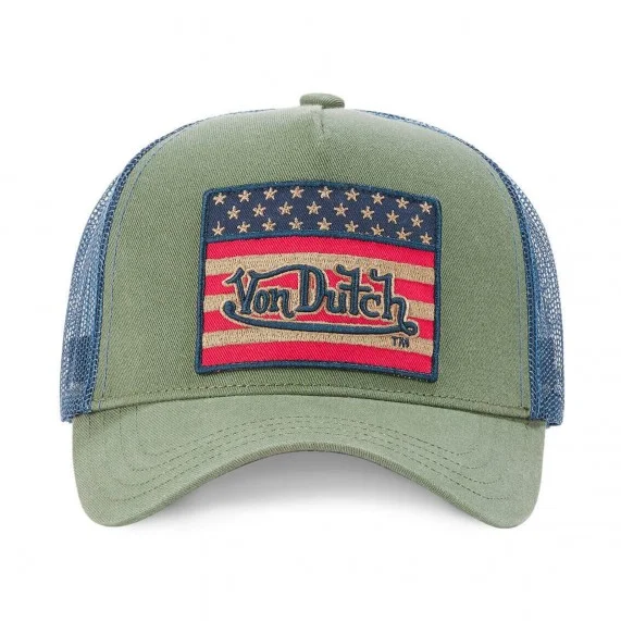 Casquette Trucker USA Flag (Casquettes) Von Dutch chez FrenchMarket
