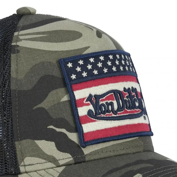 Casquette Trucker USA Flag (Casquettes) Von Dutch chez FrenchMarket Casquette Trucker USA Flag (Casquettes) Von Dutch chez FrenchMarket