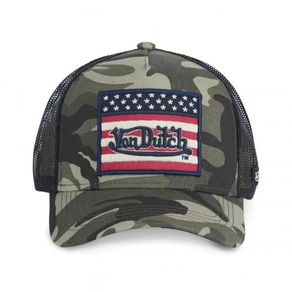 Casquette Trucker USA Flag (Casquettes) Von Dutch chez FrenchMarket Casquette Trucker USA Flag (Casquettes) Von Dutch chez FrenchMarket