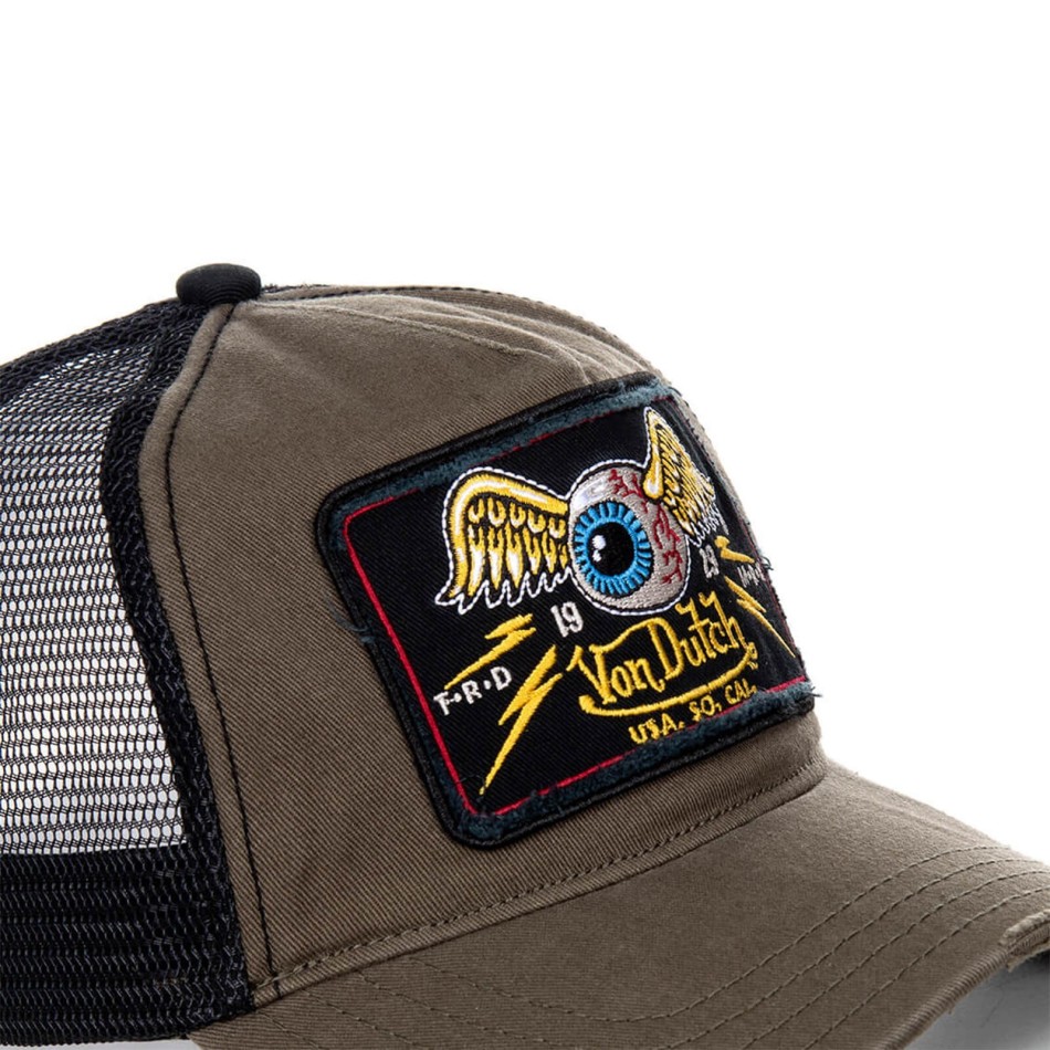Casquette Trucker EyeBall Oeil Ailé (Casquettes) Von Dutch chez FrenchMarket