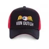 Von Dutch Casquette Square Style Trucker EyePat Rouge (Cappellino) Von Dutch chez FrenchMarket