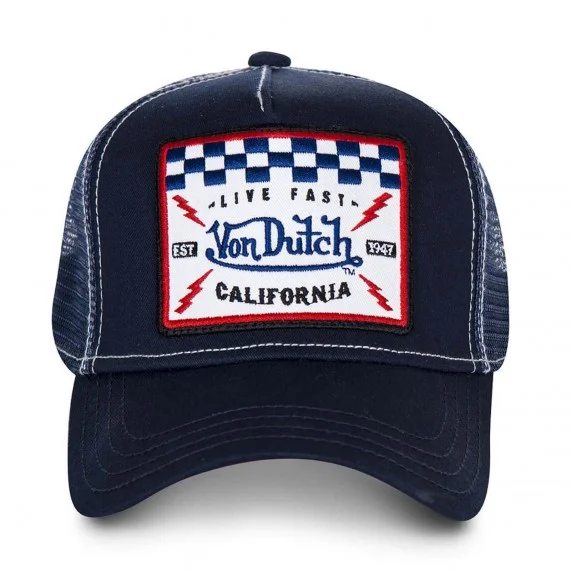 Von Dutch Casquette Square Style Trucker Rouge (Cap) Von Dutch auf FrenchMarket