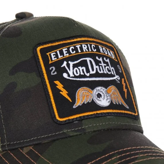 Von Dutch Casquette Square Style Trucker Rouge (Cap) Von Dutch auf FrenchMarket