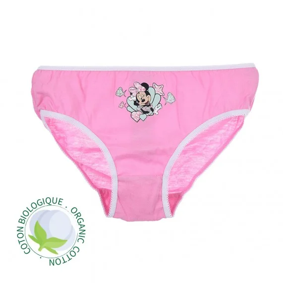 Disney Minnie - Set of 3 Girls Cotton Panties (Panties) French Market on FrenchMarket