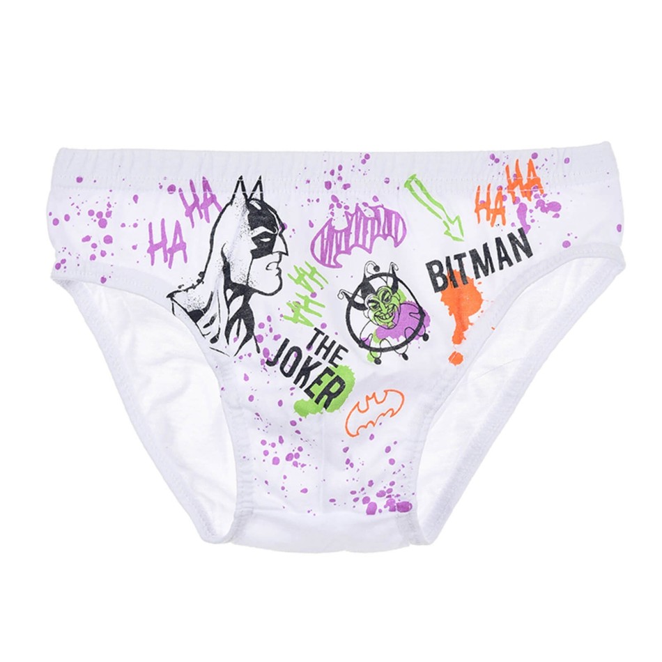 Uppsättning med 3 pojkslipsar med låda -Marvel - Batman - Jokern -