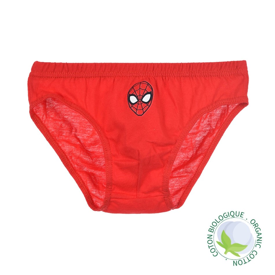 MARVEL Spider-Man - 3 st kalsonger för pojkar 100% bomull Oekotex