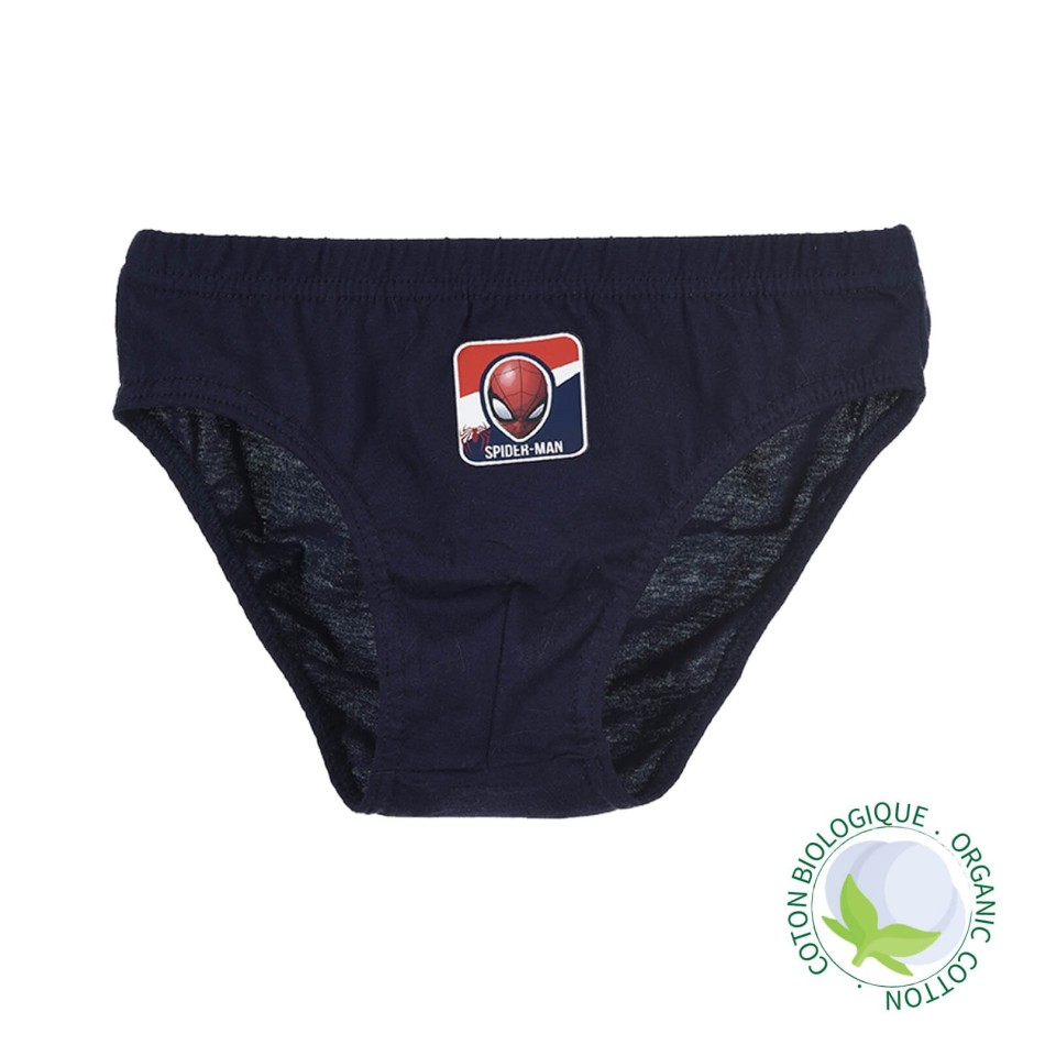 Lot de 3 Slips Coton Garçon MARVEL Spider-Man (Slips) French Market chez FrenchMarket