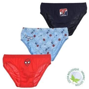 MARVEL Spider-Man - Set di 3 slip in cotone da bambino (Slip) French Market chez FrenchMarket